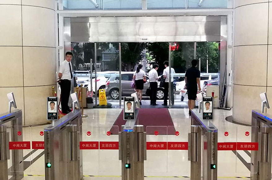 楼宇、园区人脸识别门禁系统_智能化解决方案_深圳插槽x8插槽高清网站